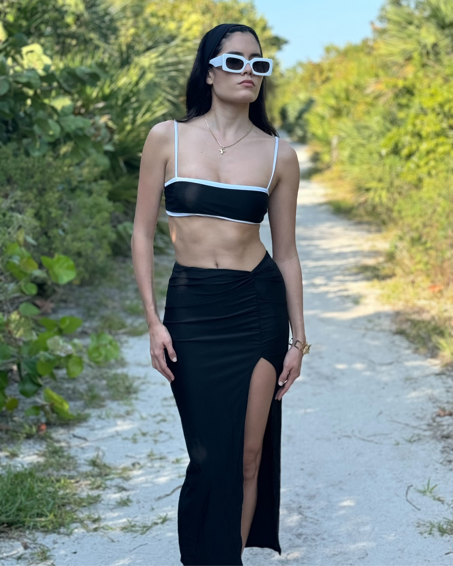 Noir Maxi Skirt