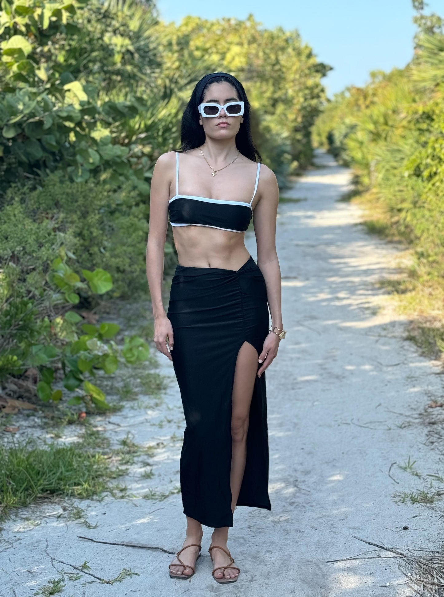 Noir Maxi Skirt